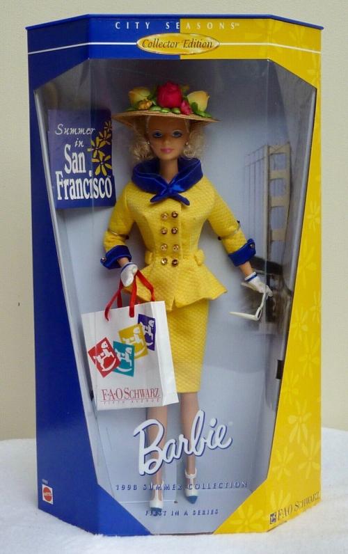 Коллекционная кукла Барби, Городские сезоны, Лето в Сан-Франциско, 98 г.